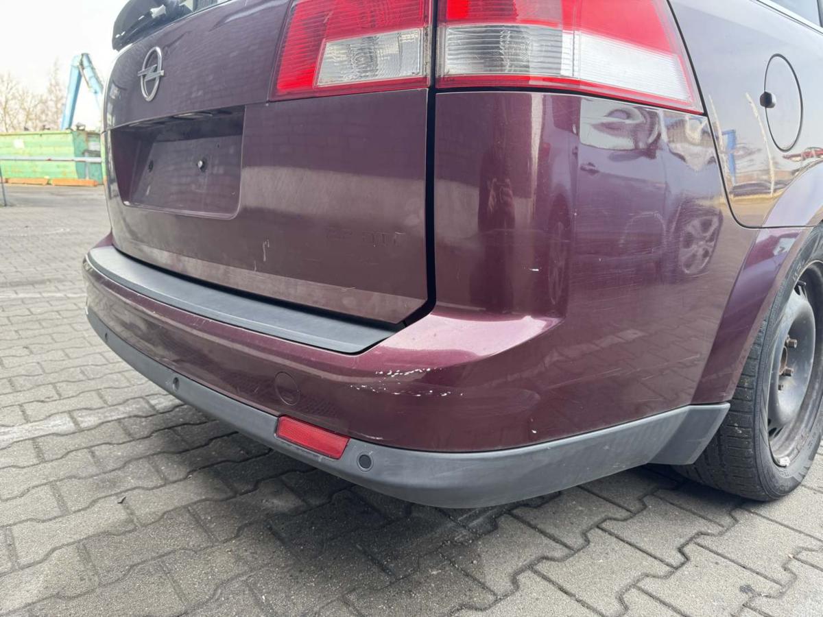Opel Vectra C original Sto&szlig;stange Stossf&auml;nger hinten Z594 Rubinrot Kombi Caravan Bj.2005